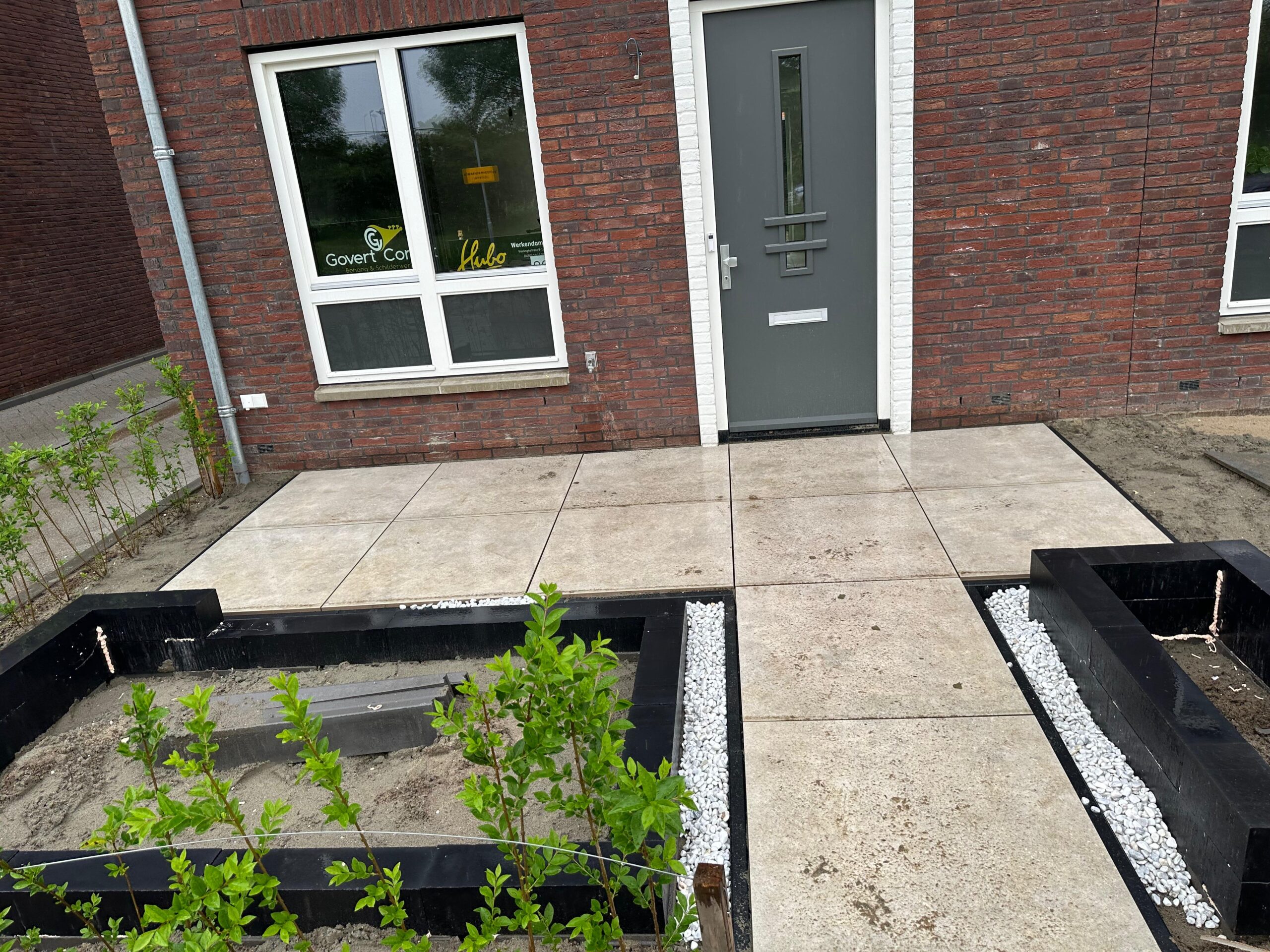 nieuwbouwtuin